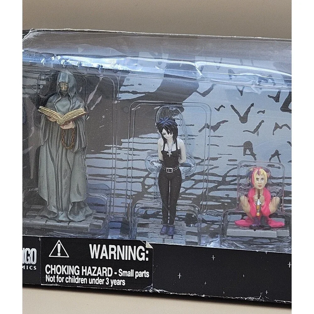 DC Vertigo Sandman Endless 7 Figure PVC Set 10th Anniversary 1998 Rare